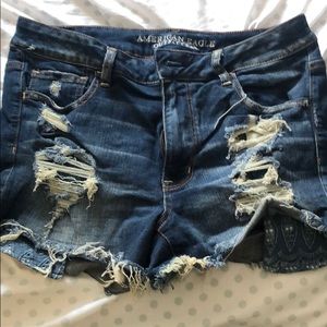 Ae shorts with lace pockets